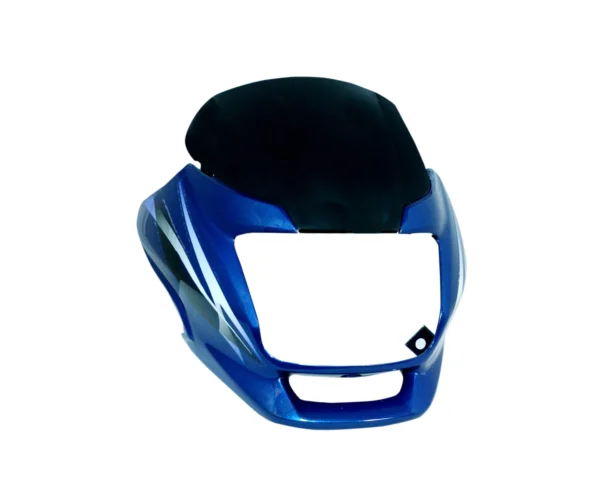 head-light-visor-mask-hero-super-splendor-latest-type-2-blue Hero Splendor Headlight Visor Mask Blue