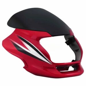 head-light-visor-mask-hero-super-splendor-latest-type-3-red Headlight Visor Mask for Hero Super Splendor Red