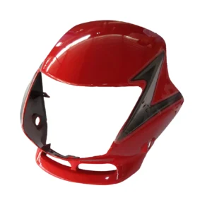 Honda Shine Headlight Visor Mask Red