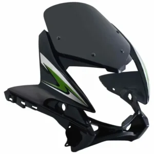Headlight Mask for Honda Stunner Black Green