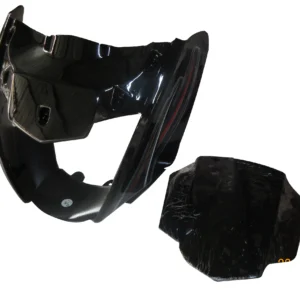 head-light-visor-mask-mahindra-centuro-black Headlight Mask for Mahindra Centuro Black