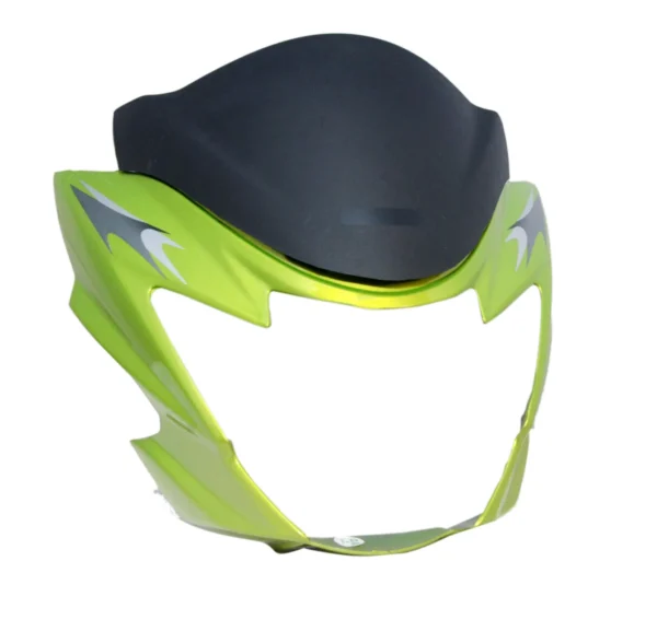 head-light-visor-mask-suzuki-hayate-green Headlight Mask for Suzuki Hayate Green