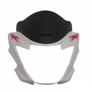 head-light-visor-mask-suzuki-hayate-white Headlight Visor for Suzuki Hayate White