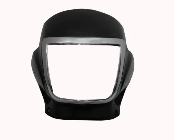 head-light-visor-mask-tvs-radeon-black Headlight Visor for TVS Radeon Black