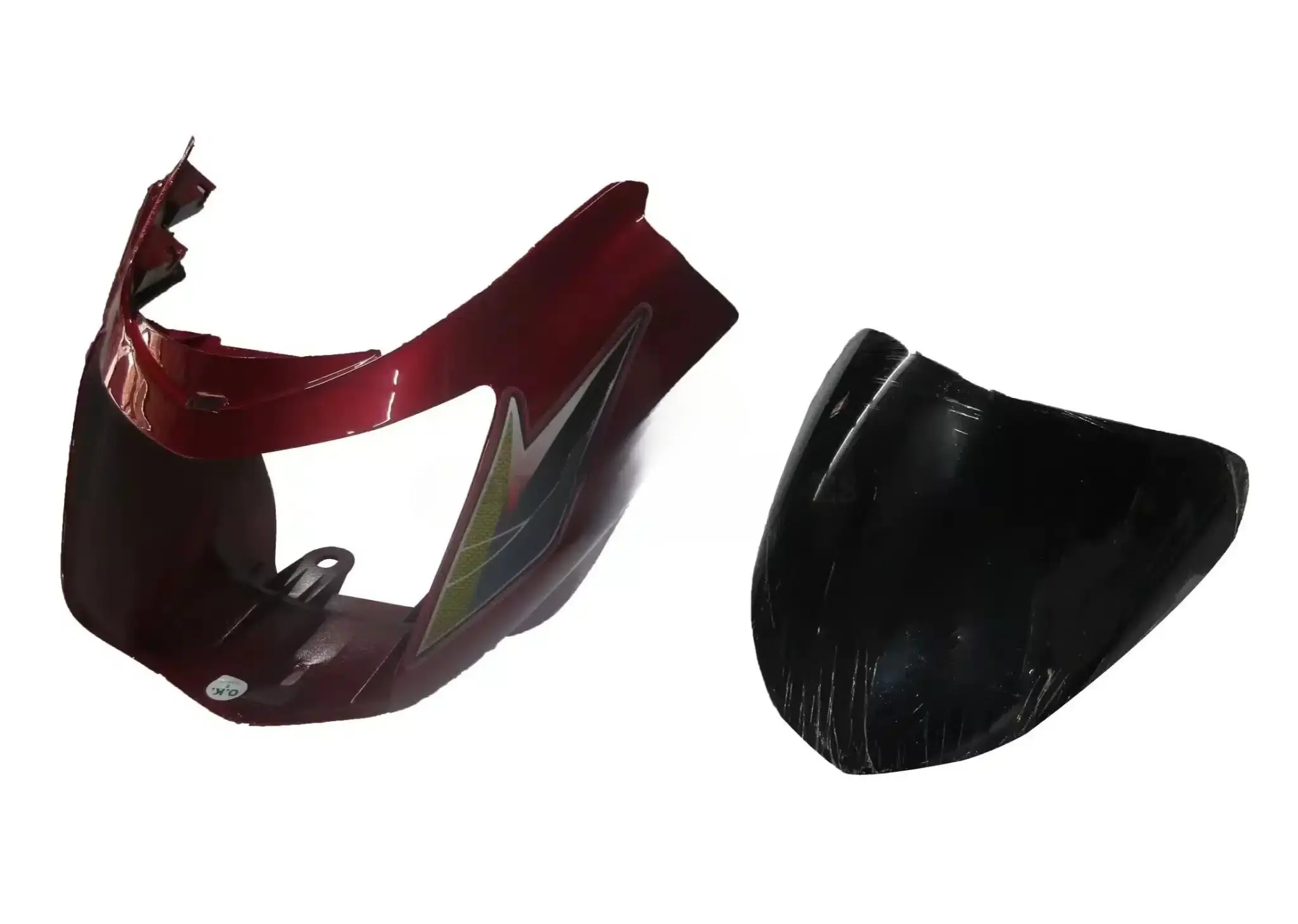 Headlight Visor for TVS Star City N M Red