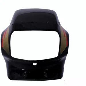 Headlight Visor for TVS Victor GL Black