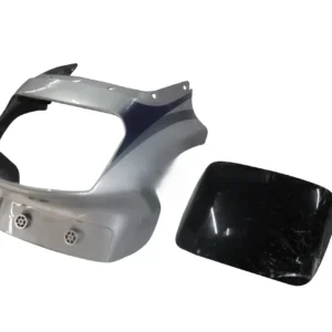 head-light-visor-mask-tvs-victor-gx-silver Headlight Visor for TVS Victor GX Silver