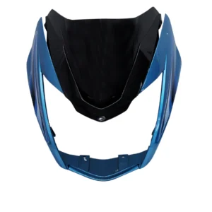 Headlight Visor for TVS Victor Blue