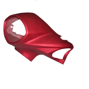 head-light-visor-mask-yamaha-fascino-rouge-red Headlight Mask for Yamaha Fascino Red