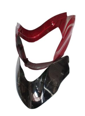 headlight-visor-fit-for-bajaj-xcd-135-flame-red Headlight Visor for Bajaj XCD 135 Flame Red