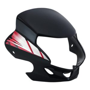 headlight-visor-fit-for-hero-hf-deluxe-type-3-black-red-sticker-bp Headlight Visor for Hero HF Deluxe Type 3 Black