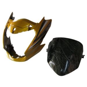 headlight-visor-fit-for-hero-passion-hero-xpro-yellow Headlight Visor for Hero Passion Xpro Yellow