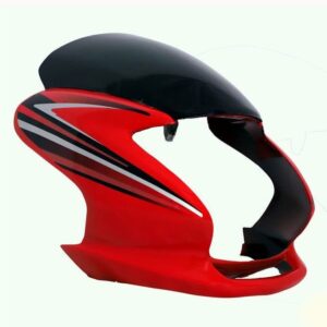 Headlight Visor for Hero Passion Pro Red