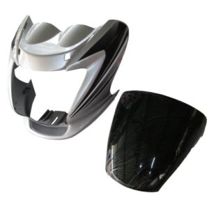Headlight Visor for Hero Passion Pro Force Silver
