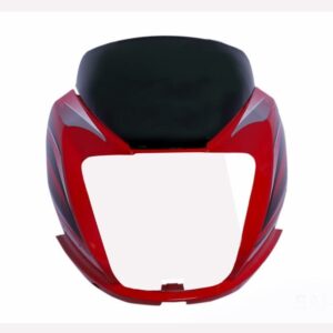 Headlight Visor for Hero Passion Pro Type 3 Glass Red