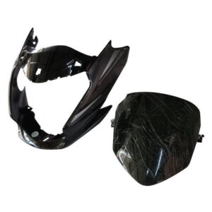 headlight-visor-fit-for-hero-passion-xpro-black-grey-sticker Hero Passion Xpro Headlight Visor Black Grey