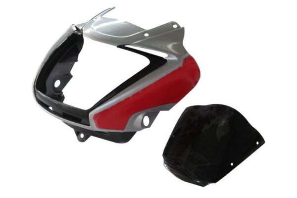 headlight-visor-fit-for-hero-splendor-i-smart-cloud-silver-for-sport-red-bike Headlight Visor for Hero Splendor i Smart