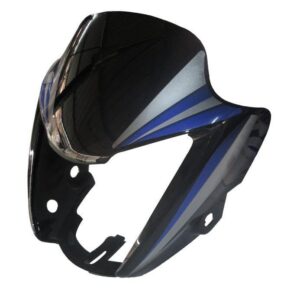 headlight-visor-fit-for-hero-splendor-nxg-latest-black-blue-sticker Hero Splendor NXG Headlight Visor Black Blue Sticker