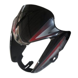 headlight-visor-fit-for-hero-splendor-nxg-latest-black-red-sticker Hero Splendor NXG Headlight Visor Black Red