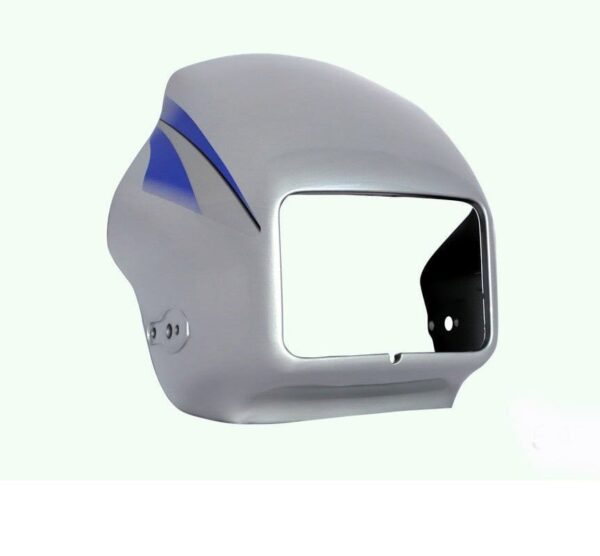 Headlight Visor for Hero Splendor Pro Cloud Silver