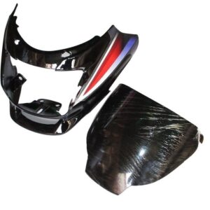 headlight-visor-fit-for-hero-super-splendor-i3s-black-red Headlight Visor for Hero Super Splendor i3s Black Red