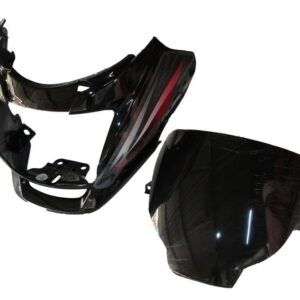 headlight-visor-fit-for-hero-super-splendor-latest-type-2-black-red-sticker Headlight Visor for Hero Super Splendor Type 2 Black
