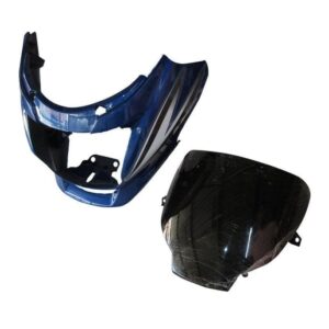 Hero Super Splendor Headlight Visor Candy Red
