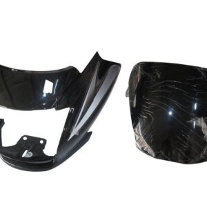 headlight-visor-fit-for-hero-super-splendor-t-5-black-white-sticker Hero Super Splendor T5 Headlight Visor Black
