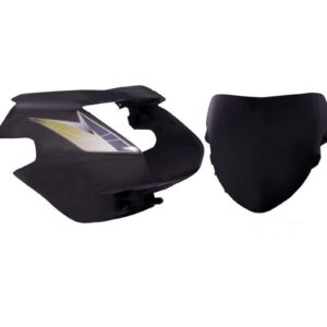 headlight-visor-fit-for-tvs-starcity-latest-with-glass-black TVS Starcity Headlight Visor Glass Black