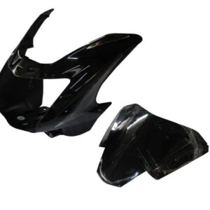 headlight-visor-fit-for-tvs-starcvti-110-cc-horse-type-black-grey-sticker Headlight Visor for TVS Star City 110 Black Grey