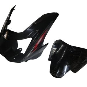 Headlight Visor for TVS Star City 110cc Black Red