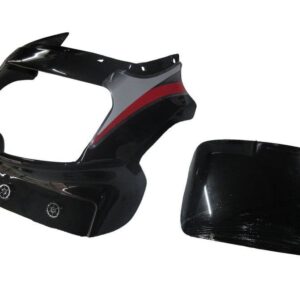 Headlight Visor for TVS Victor New Model Black