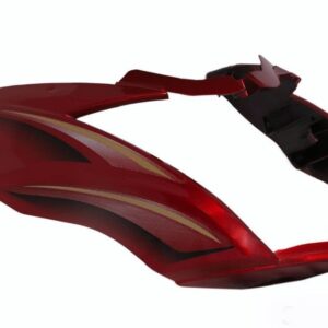 TVS Victor New Model Headlight Visor Restful Red