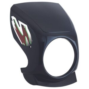 headlight-visor-fit-for-tvs-xl-super-black Headlight Visor for TVS XL Super Black
