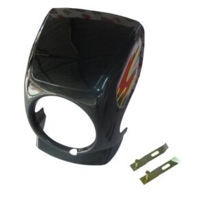 Headlight Visor for TVS XL Super Tasmania Green