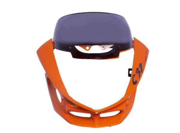 CBZ Xtreme Headlight Visor Vibrant Orange