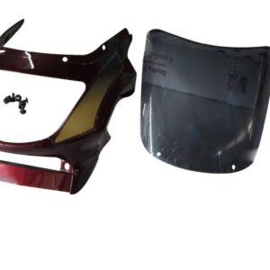 headlight-visor-fit-for-with-glass-hero-ambition-palace-maroon Headlight Visor for Hero Ambition Palace Maroon
