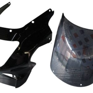 Headlight Visor for Hero CBZ Black