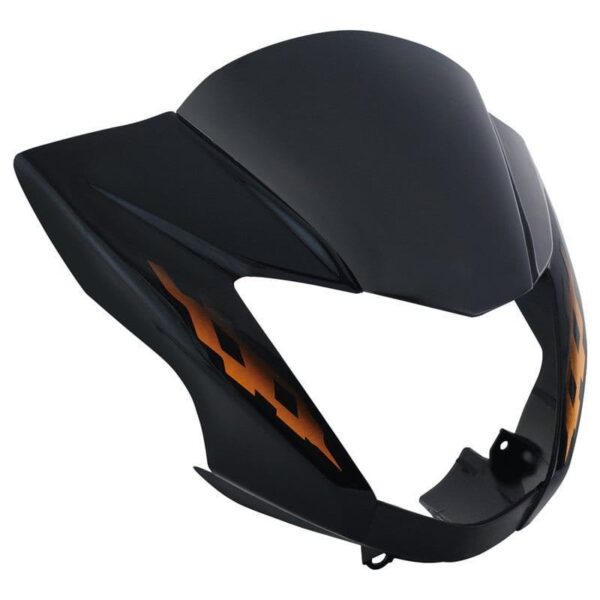 headlight-visor-fit-for-with-glass-hero-glamour-latest-new-model-type-4-black-2 Headlight Visor for Glass Hero Glamour Type 4 Black