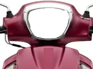 Headlight Visor for Access 125 Red