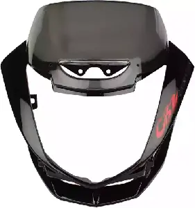 headlight-visor-for-cbz-extreme-black-uf177 Headlight Visor for CBZ Extreme Black