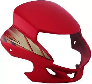 headlight-visor-for-cd-deluxe-hf-red-uf120d Headlight Visor for Honda CD Deluxe HF