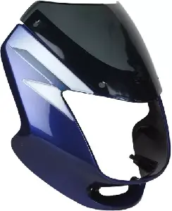 CT100 Headlight Visor Blue
