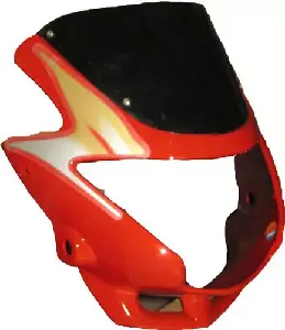 headlight-visor-for-glamour-red-uf162c Headlight Visor for UF162C Glamour Red