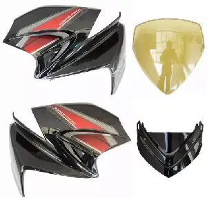 headlight-visor-for-karizma-black-uf182 Karizma Headlight Visor Black UF182