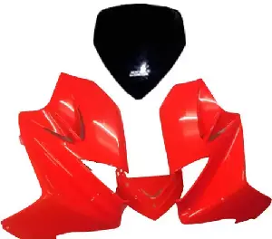 headlight-visor-for-karizma-red-uf182b Headlight Visor for Karizma UF182B