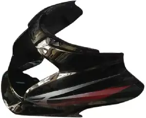 headlight-visor-for-motocorp-super-splendor-black-red-uf114a Super Splendor Headlight Visor Black Red