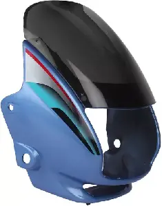 Headlight Visor for Motocorp Super Splendor Blue