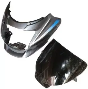 headlight-visor-for-motocorp-super-splendor-grey-uf116e Headlight Visor for Super Splendor Grey