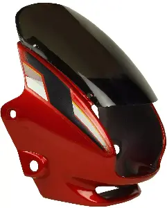 headlight-visor-for-motocorp-super-splendor-red-uf112b Headlight Visor for Super Splendor Red UF112B